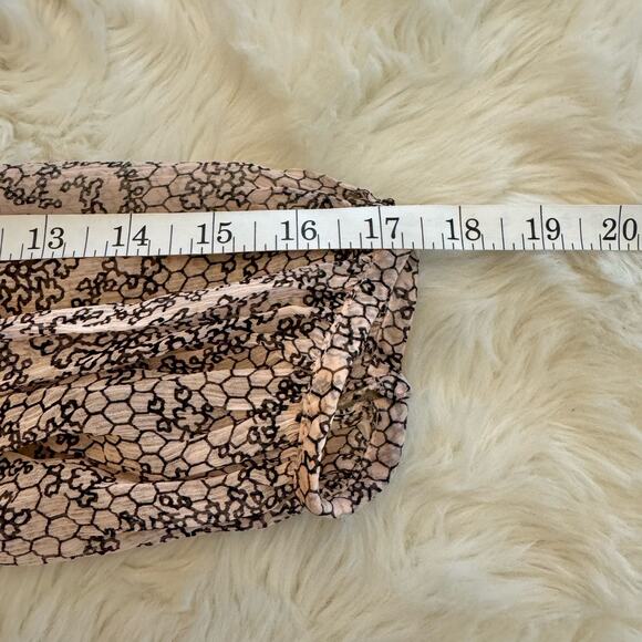 Elizabeth and James Paisley Cold Shoulder Maylin Blouse Medium NWT - Picture 14 of 15